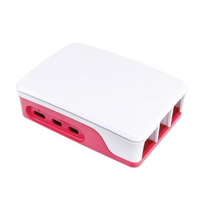 Gabinete ABS para placa de desenvolvimento RPI 5 com ventilador de resfriamento de 8000 rpm e protetor de radiador de resfriamento de dissipadores de calor