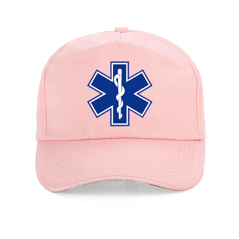 Star Of Life Print Hat Cap Emt Paramedic Emergency Medicine Baseball Cap Support For Those Emergency Medical Profession Hats
