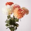 New Silk Artificial Dahlia Flowers Decorative Pink Chrysanthemum Fake Flower Floral Artificial Faux Plants Home Decoration
