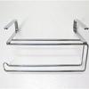 Useful No Punching Toilet Paper Holder Multifunctional Space-saving Towel Hanger Metal Roll Paper Storage Holder for Toilet