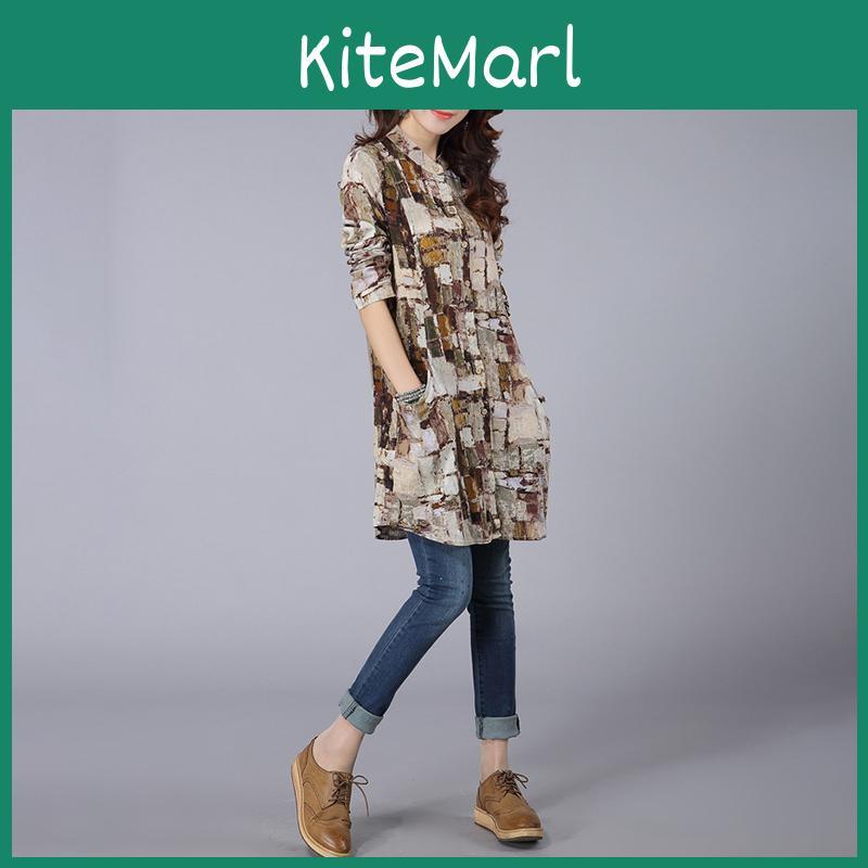Premium Women Cotton Blouse With Timeless Vintage Design For Effortless Elegance