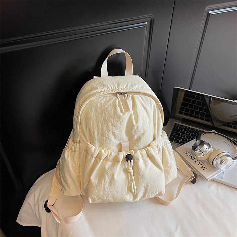 

Корейская версия нейлонового рюкзака большой вместимости 2025 осень новый легкий повседневный рюкзак для поездок на работу студенческая сумка