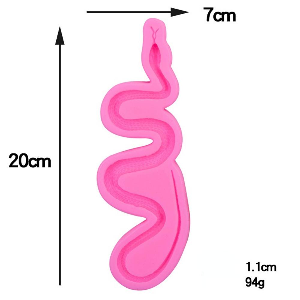 Halloween Scary Snake Spider Prank Toy Fondant Silicone Mold Simulation Snake