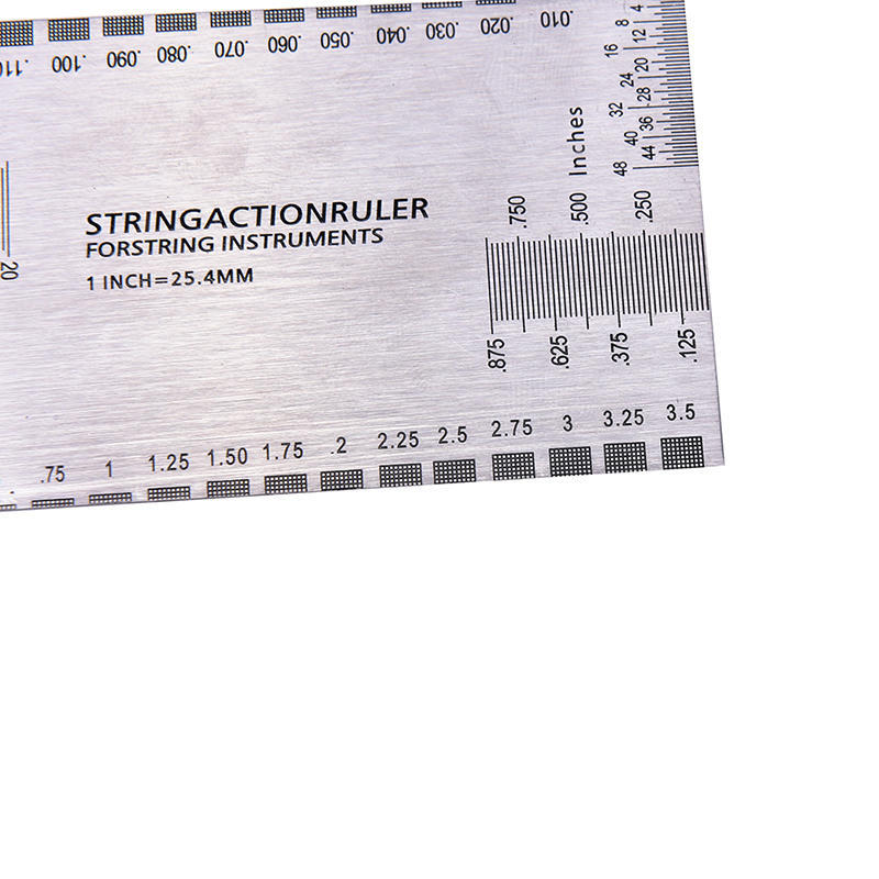 Steel String Action Gauge Ruler Guide Setup Measuring Luthier For Guitar Bass