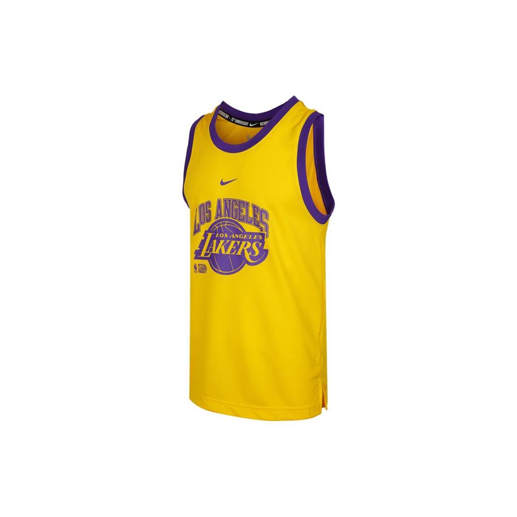 Nike Basketball Jerseys Men's Yellow Moderate Straight Fit DB1277-728
