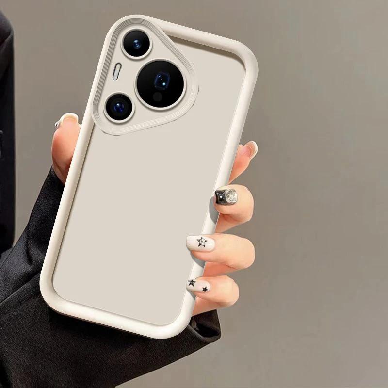 For Huawei Pura 70 Pro Case Funda On Pura70 Pro+ Phone Case Pura70Pro Plus Matte Back Cover Skin Feel Protection Shockproof Capa