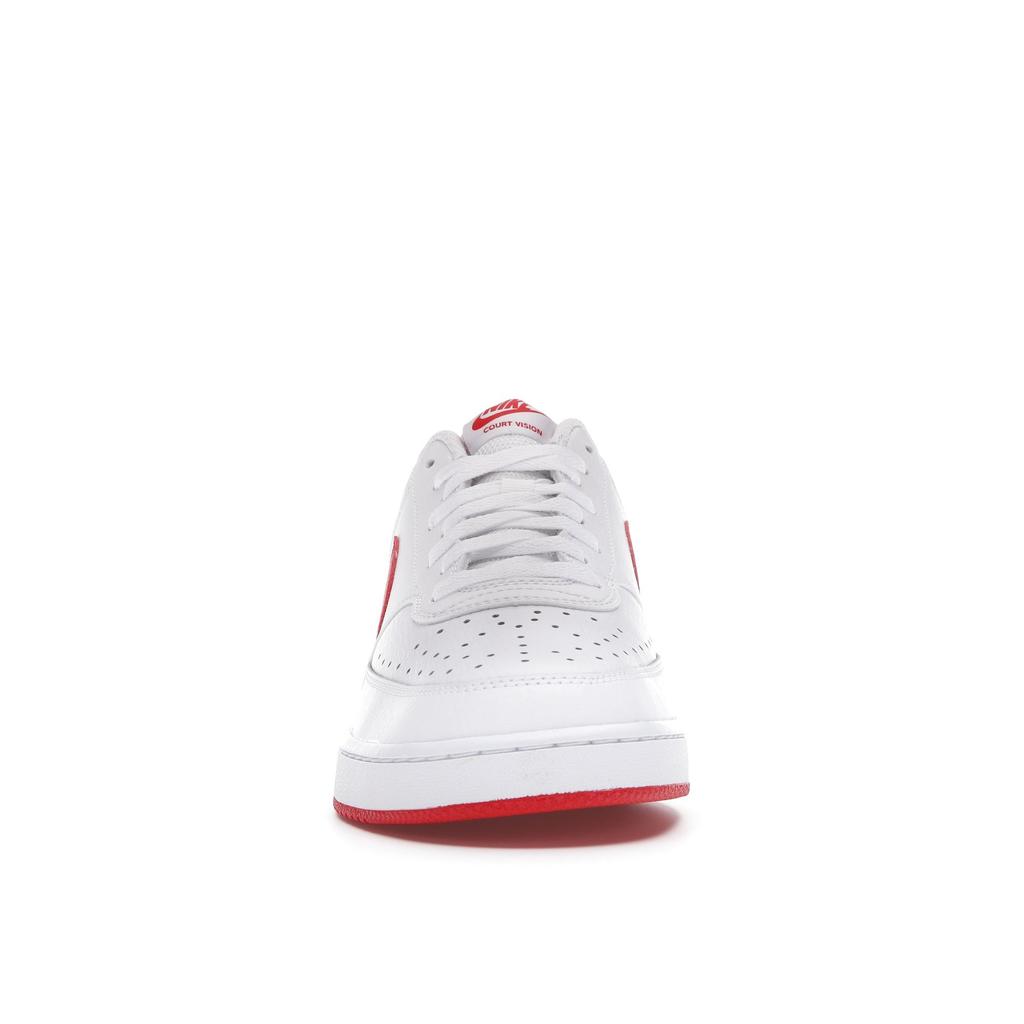 Nike Court Vision Low Men White University Red CD5463-102