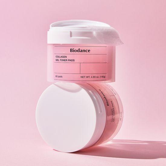 Biodance Bio Collagen Gel Toner Pads (60 sheets) (+4 free pads)