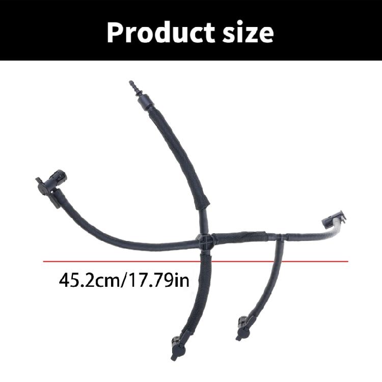 Fuel Return Line Hose Injector Hose Leak Line Replace 03L130235M 03L130235AJ 03L130235D 1130157810 Injector Nozzle Hose