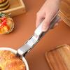 Stainless Steel Bowl Clip Bowl Gripper Tongs Hot Plate Gripper Anti-scald Bowl Holder Clip Kitchen Cooking Tongs
