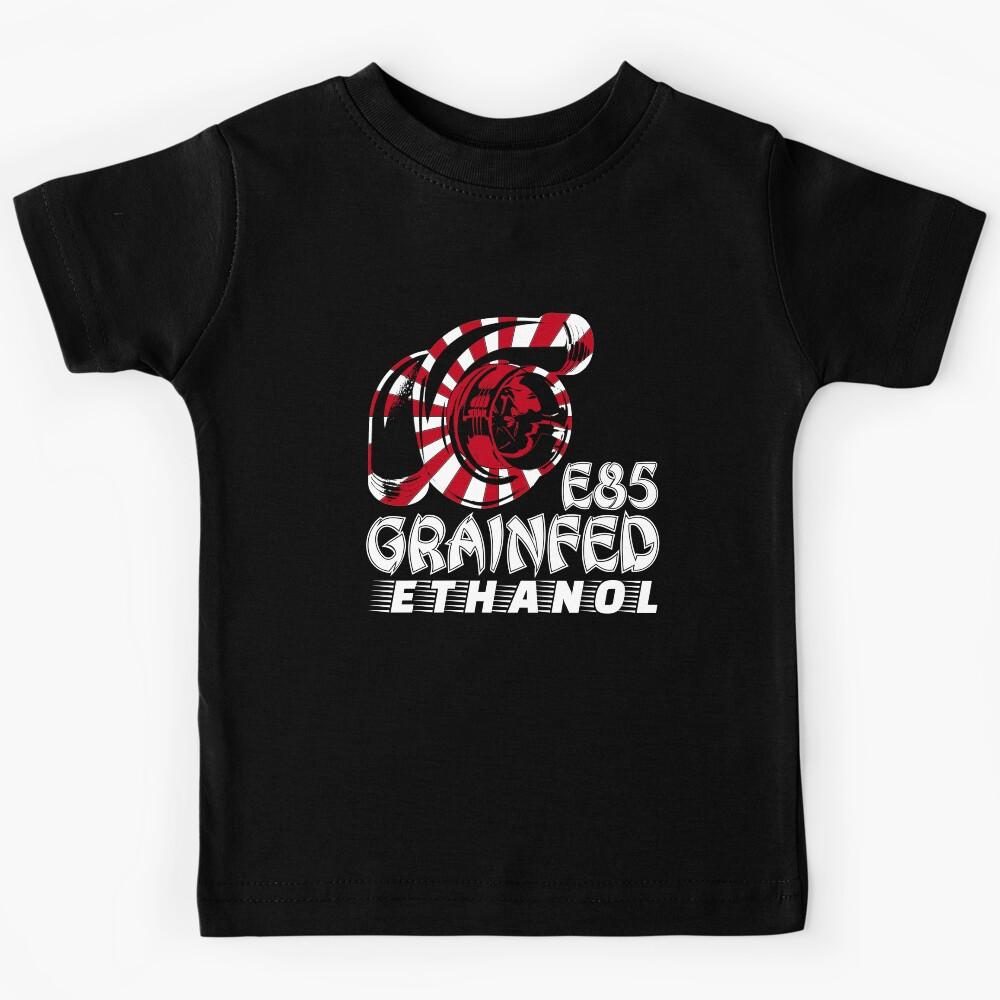 Funny Turbocharger Drag Racing Race Car Turbo Grain Fed Kids T-Shirt 130