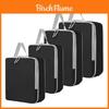 Travel Storage Cubes Set With Polyester Material For Packing And Organization