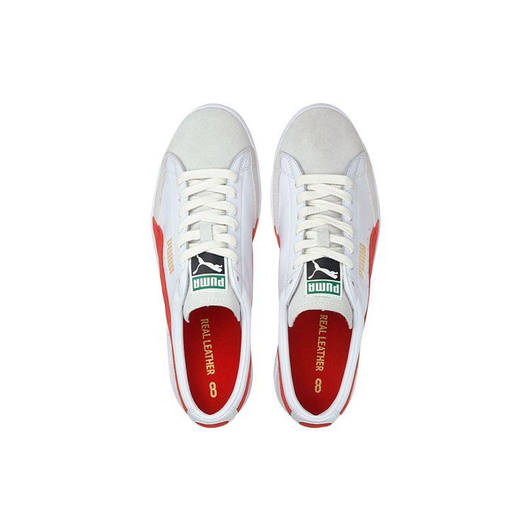 Puma Basket Vtg Low Top Sneakers Unisex Sneakers White Red Gray 374922-02