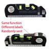Laser Level Multipurpose Line Laser Leveler Tool Cross Line Lasers with 2.5M Standard Measure Tape and Metric Rulers Renovation