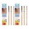 Tombow Pencil "Mokumonogatari" Writing Pencils, 2B, Light Blue Pattern, 1 Dozen, KB-KF01-2B