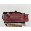 Briefcase Vintage Brown Leather Men's Messenger Shoulder Laptop Brown Bag