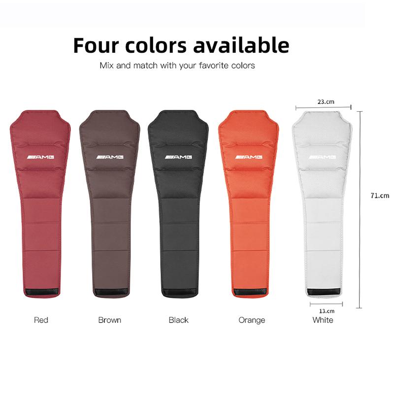 1Pcs Car Seat Headrest Protector Auto Pillow Cover For Benz AMG CLA GLA GLB EQB EQE Brabus GLK GLE A B C E Class A180 W214 W221 UO2
