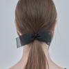 ELLEHAIR Black Ribbon Hair Scrunchie ELSC006