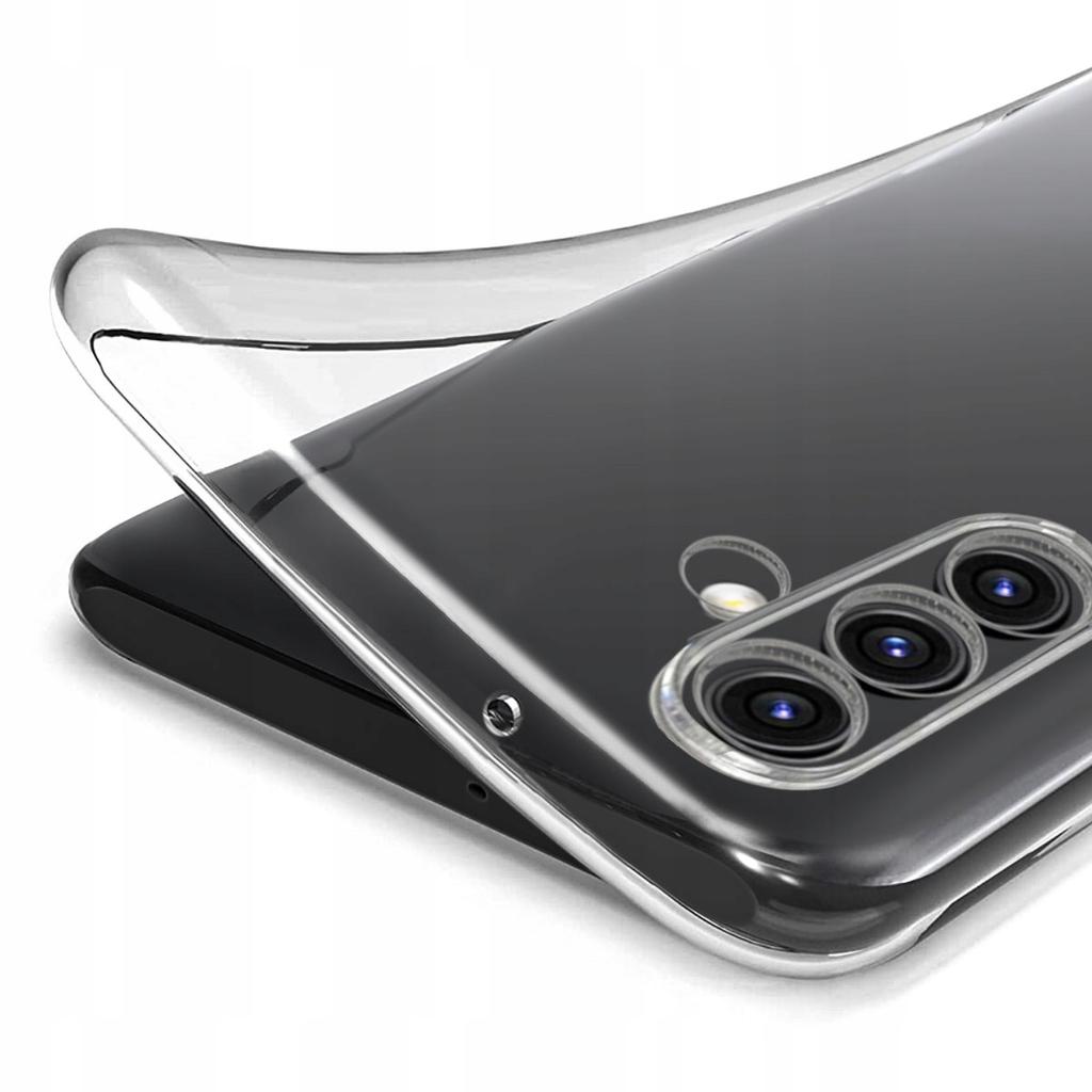 SLIM CASE for SAMSUNG GALAXY M34 5G BACK CLEAR CASE CLEAR + GLASS
