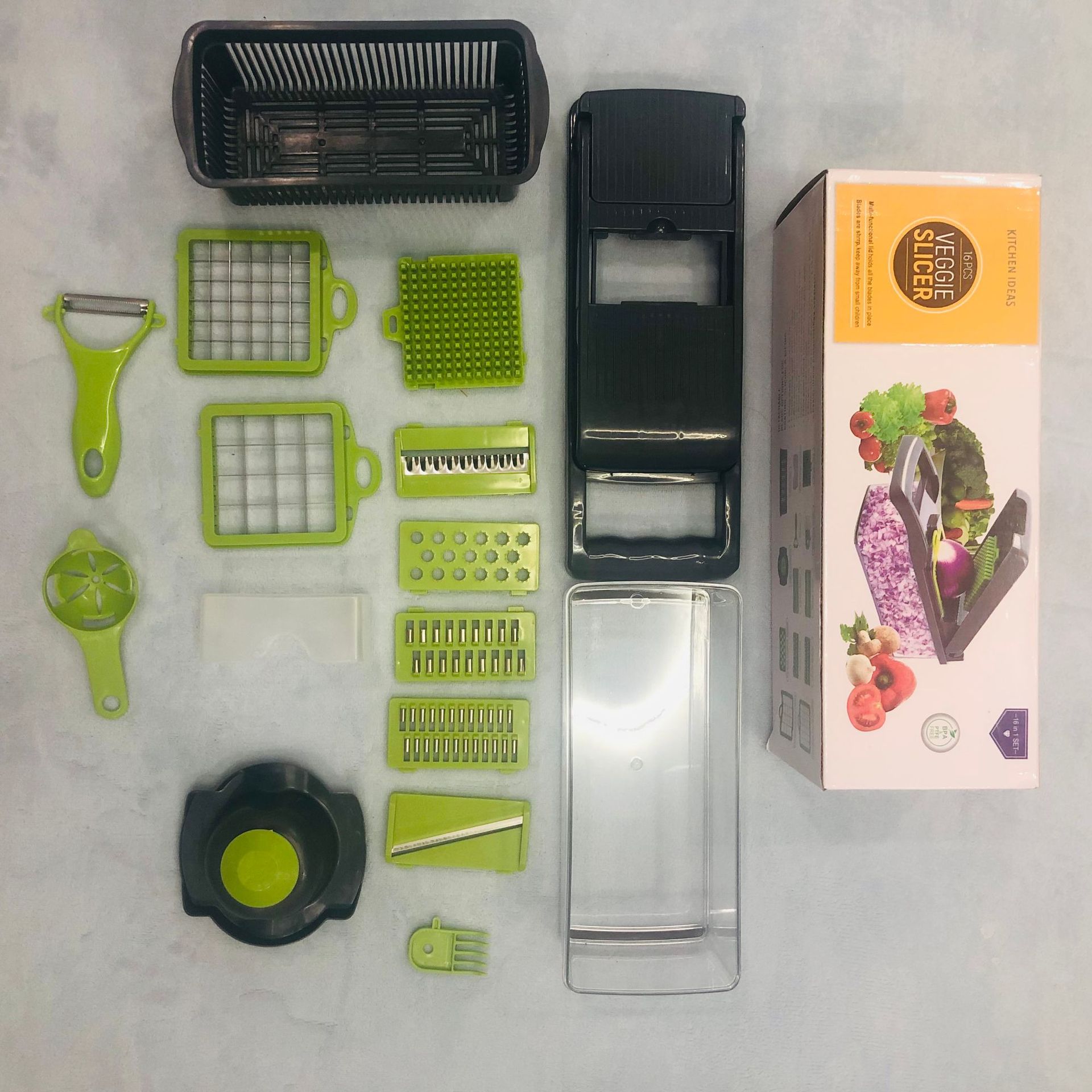 

16 в 1 многофункциональный овощерезка Cocina ручная овощерезка измельчитель картофеля кухонные гаджеты