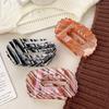 Elegant Large Size Hair Clip Premium PVC Flat Shell Side Clip Hollow Strip 9.5CM Headwear Daily Casual