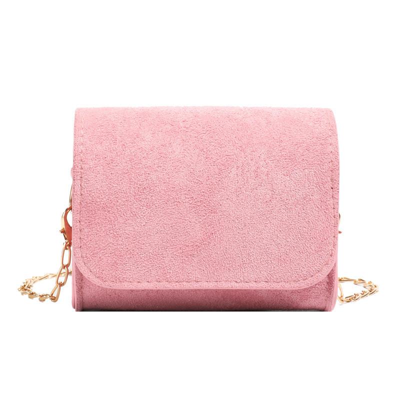 Urban Minimalist Pu Small Square Bag With Chain Strap For Daily Use