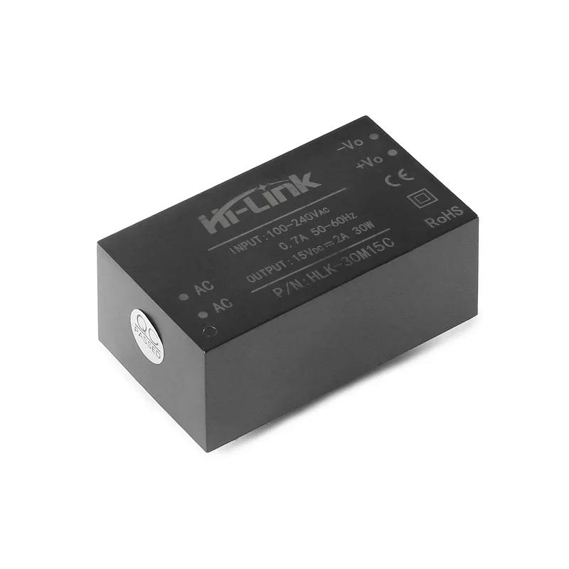 HLK-30M15C AC-DC Isolated Regulated Power Supply Module 220V To 15V 2A 30W Built-in EMC Circuit Original Module 30M15C