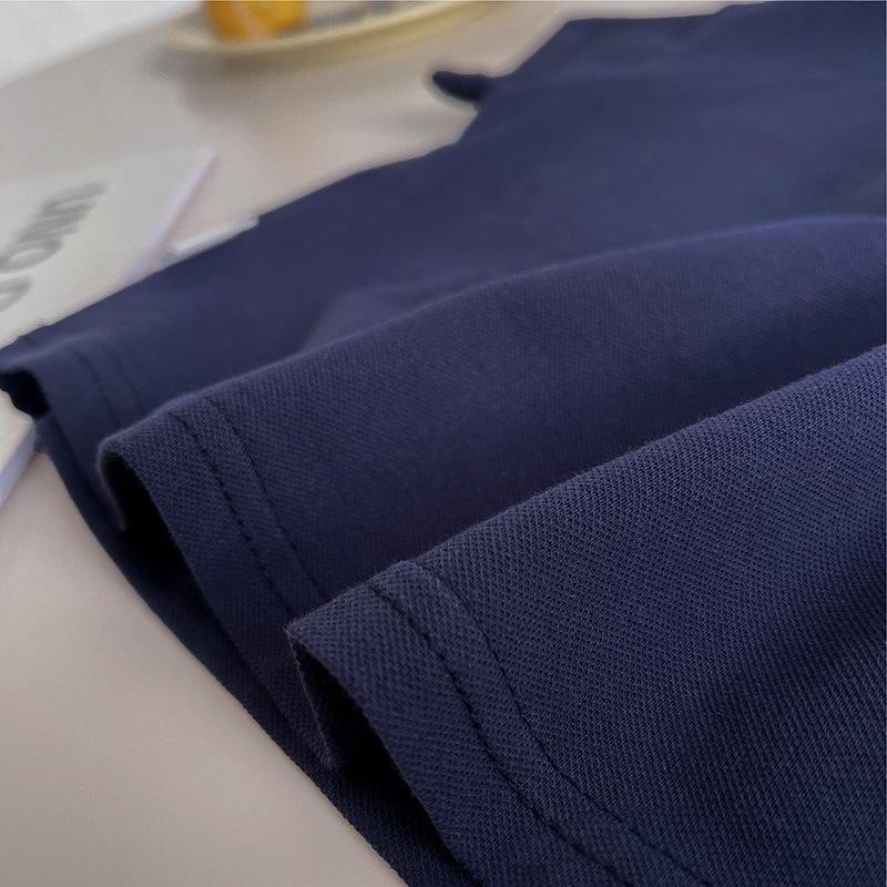 Boys Summer Outfit Set Baby Summer Thin Short Sleeve Polo Two Piece Short Style Short Children's Clothing
