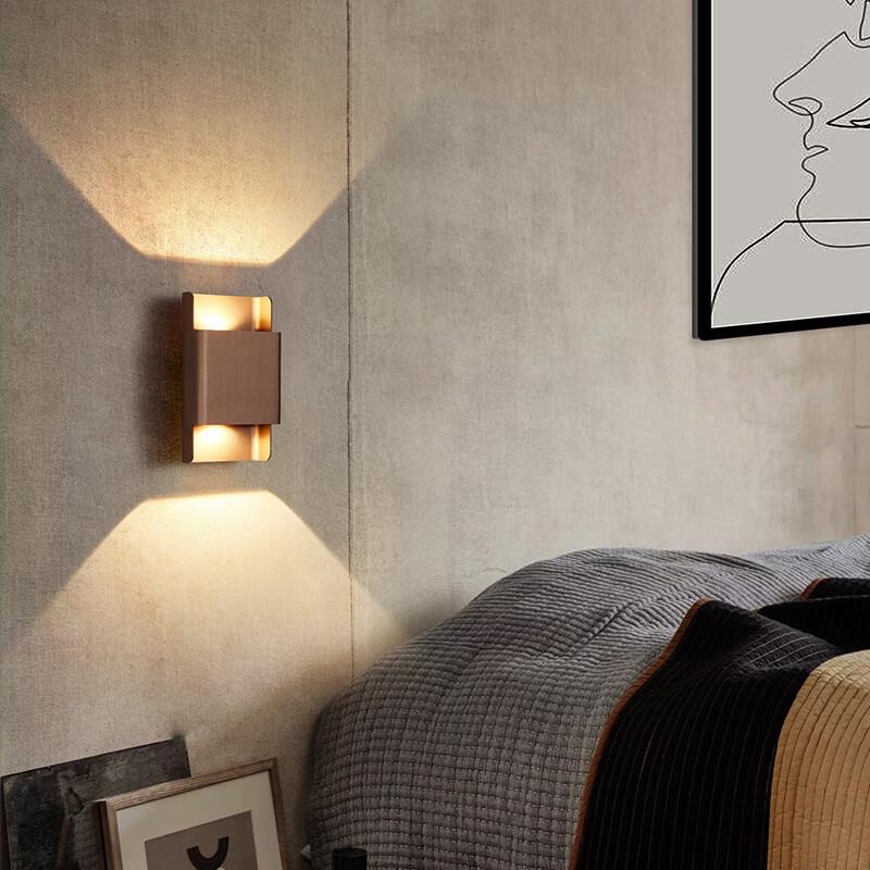 OEING Champagne Gold LED Wall Lamp