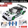 4WD Remote Control Drift Car 4X4 High Speed Racing RC Car with LED Lights RTR Radio Truck Vehicle Model Toy Gift for Kids Adults