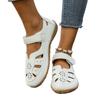Anti-slip Shoes, Large Size, Flat Bottom, Casual Sandals, Women's, New Style with Openwork Design