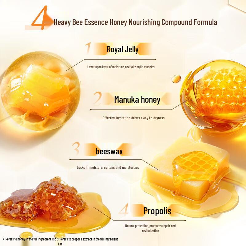 Mentholatum Honey Sweet Moisturizing Lip Balm 4-Pack