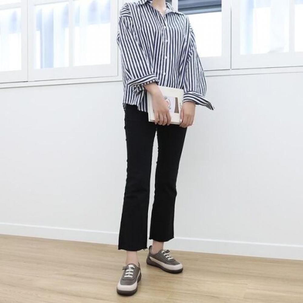 Jisyu Cowhide Divi Band Sneakers
