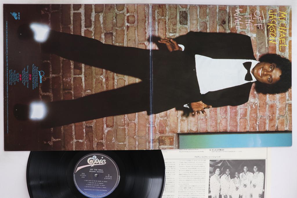 LP Record MICHAEL JACKSON - Off The Wall 253P149 EPIC 1979 Japan Soul/Funk Used