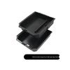Double-Layer Storage Box & Glasses Holder for Tesla Refreshed Model Y/M3/YL Center Console
