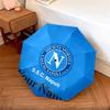 1 PC Automatic Folding Umbrella - SSC Napoli Custom Name Pattern, Portable & Foldable Design with 8 Ribs, Christmas Birthday Gifts