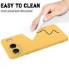 For OnePlus Nord 4 Case Soft Premium Liquid Silicone Case with Flocking inside Cover with Strap for One Plus Nord4