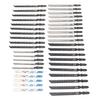 40Pcs Jigsaw Blade 6 Types High Speed Steel Reciprocating Sabre Saw Cutting Tool for Wood