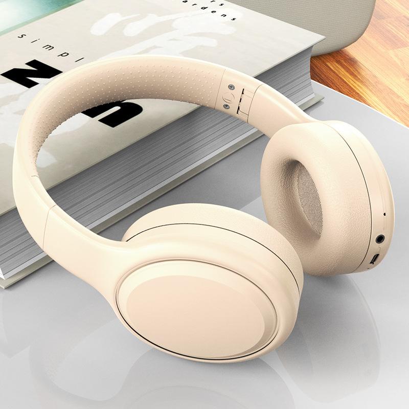 HIFI Shocking Bass Headsets Wireless Bluetooth 5.3 Headphones Noise Reduction Sports Gaming Earphones with HD Mic Support TF/AUX