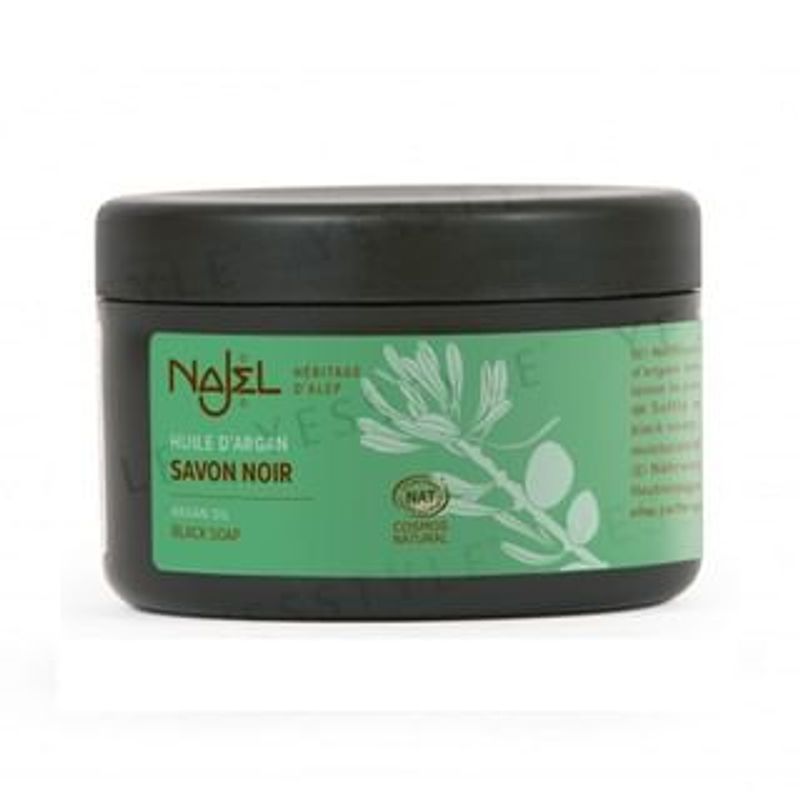 Najel - Органическое черное мыло с аргановым маслом 180g