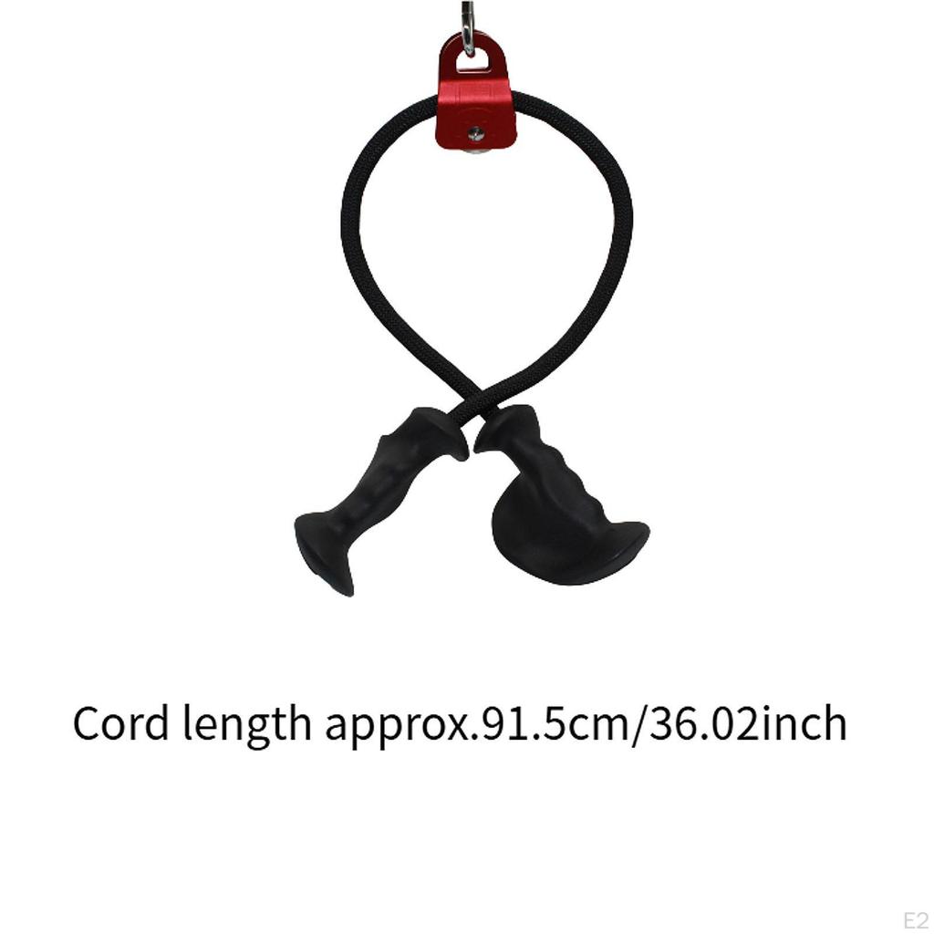Triceps Rope Pull Down Portable Cable Attachment Tricep