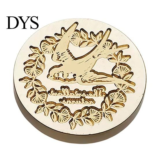 Decorative Embossed Stamp Brass Wax Seal Heads, Alphabet Christmas Sealing Personalized Gift Head for Envelope Wrapping Journal Scrapbook Decor Metal