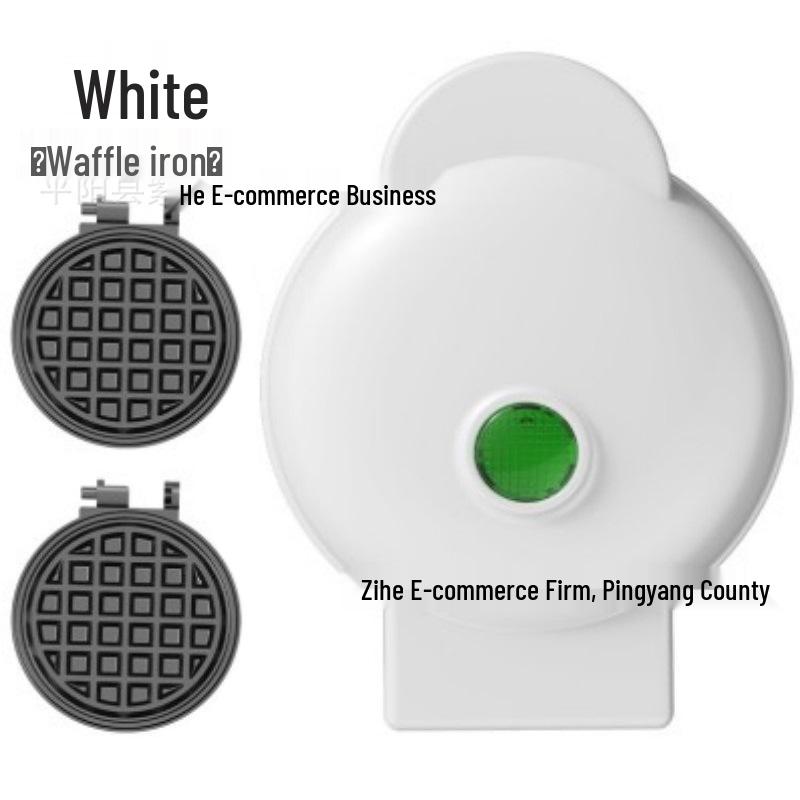 Mini Waffle, Bread, Crepe, and Sandwich Maker - All-in-One Breakfast Machine