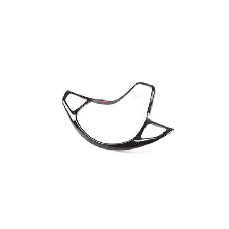 Steering Wheel Carbon Fiber Trim Cover For Benz C E GLC GLA CLA W205 W213 X253