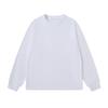RUIIENRS X ROPUCHA Fall New Japanese Minimalist Solid Color Crew Neck Sweatshirt FT337 