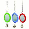 Parrot Toys Bird Toys Mirror: Round Bird Mirror