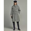 ELLE Women's Merino Wool Double-Faced Winter Coat