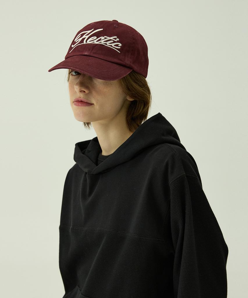 MAGOODGAN Headwear 9321 Hectic Burgundy Cotton Ball Cap