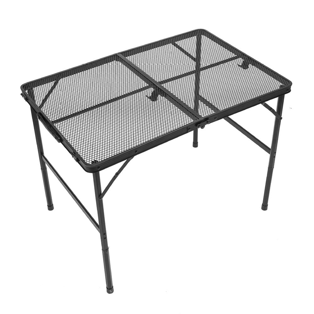 Camping Folding Table Portable Outdoor Picnic Table Adjustable Height Camping Desk