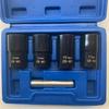 Slagmoer Dop Verwijderaar Socket Gereedschap Set 17mm 19mm 21mm 22mm Twist Socket Set Wielmoer Verwijderaar Extractor Gereedschap